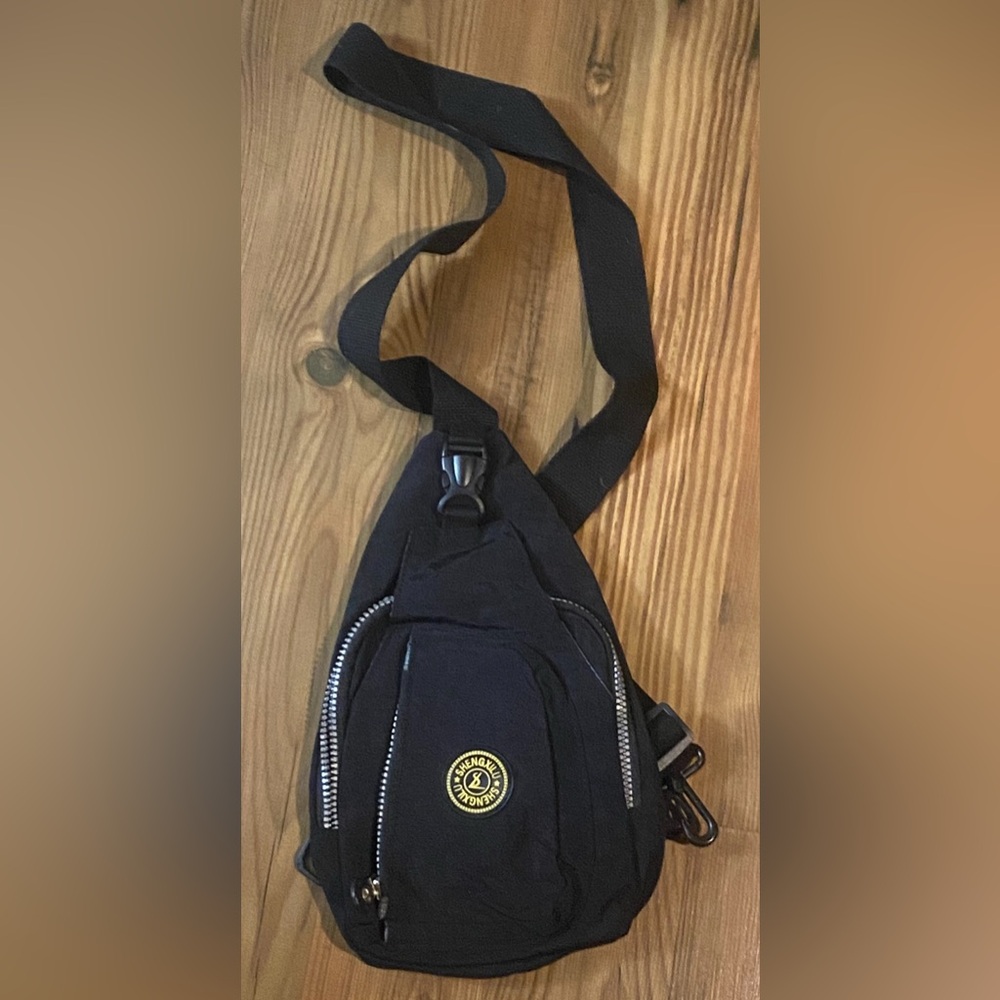 Black crossbody bag